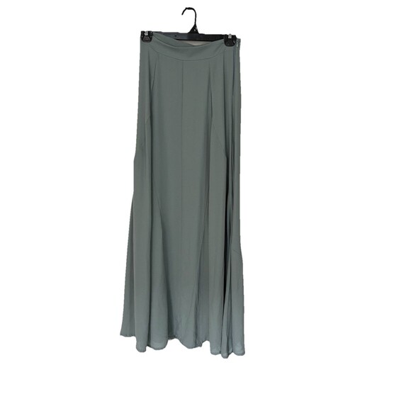 Show Me Your Mumu Princess Di Ball gown Maxi Skirt XS Green Flowy - Picture 2 of 7